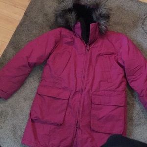 Pink Magenta Lands End Jacket